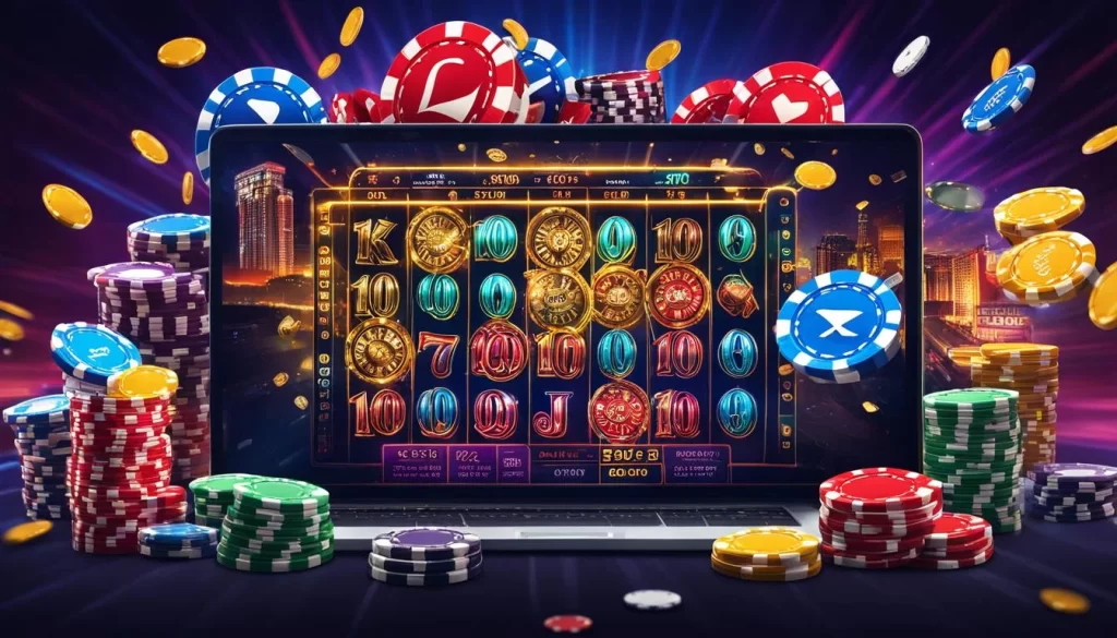 Người chơi trải nghiệm trò chơi nổ hũ tại OKFUN Game